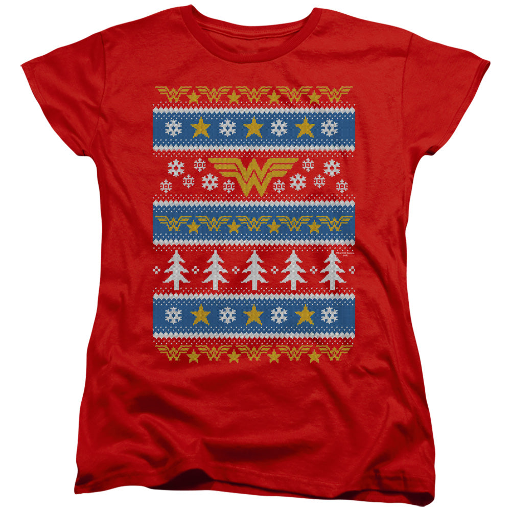 DC WONDER WOMAN/WONDER WOMAN CHRISTMAS SWEATER 
 
