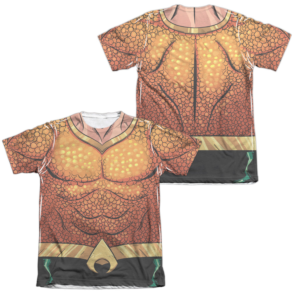 JLA/AQUAMAN REBIRTH UNIFORM (FRONT/BACK PRINT)