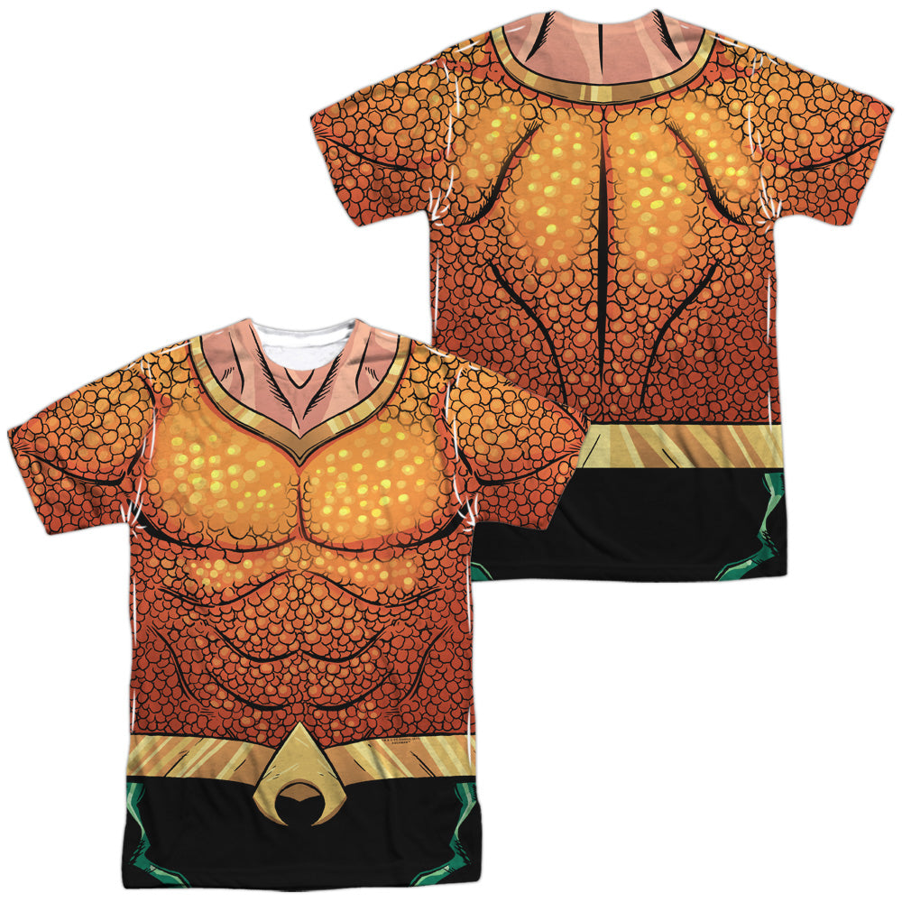 JLA/AQUAMAN REBIRTH UNIFORM (FRONT/BACK PRINT)