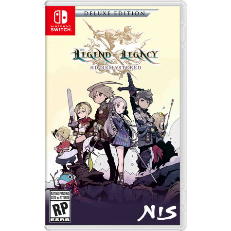 Legend of Legacy HD Remastered: Deluxe Edition - Switch
