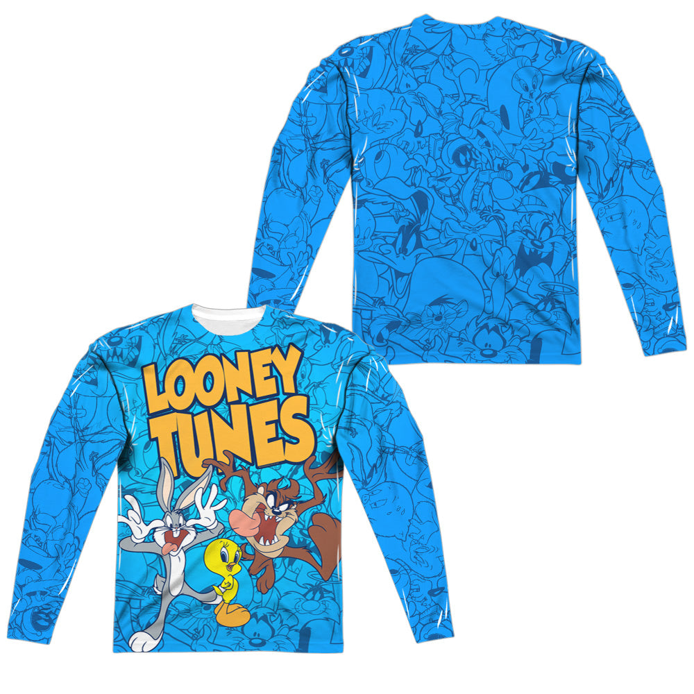 LOONEY TUNES/COLLAGE OF CHARACTERS (FRONT/BACK PRINT)
