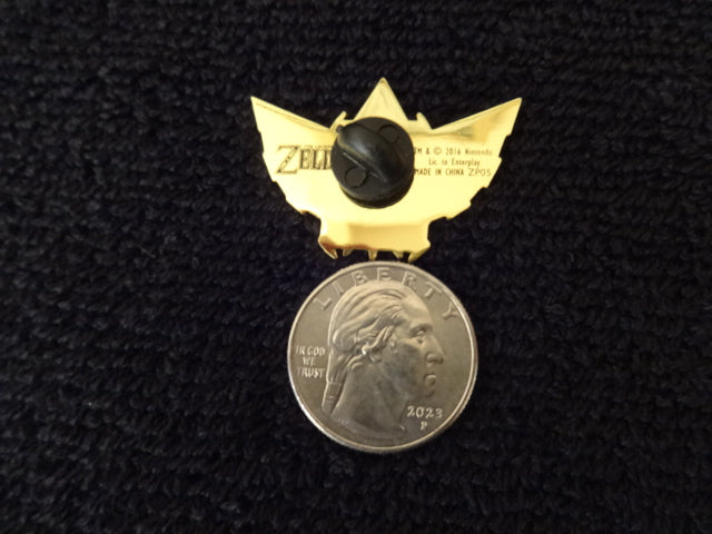 Legend Of Zelda Crest Gold Pin