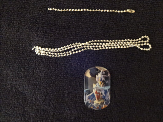 Legend Of Zelda Revali Dog Tag Neckless Keychain