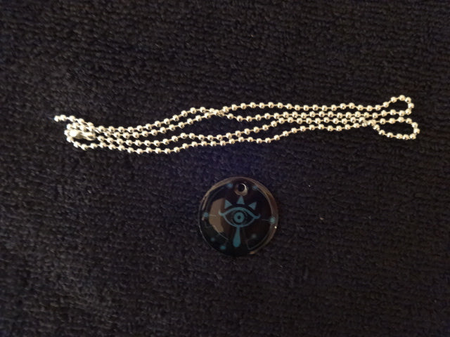 Legend Of Zelda Sheikah Eye Dog Tag Leckless Keychain