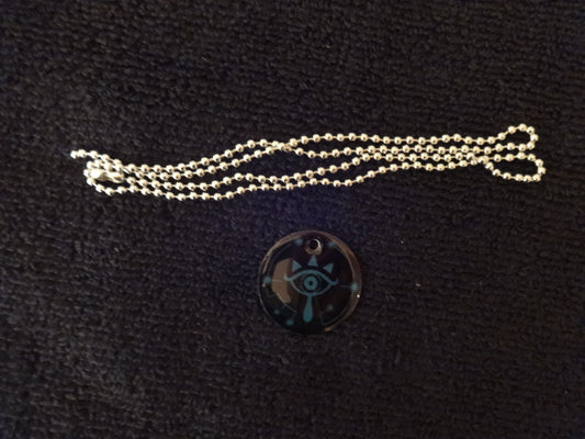Legend Of Zelda Sheikah Eye Dog Tag Leckless Keychain