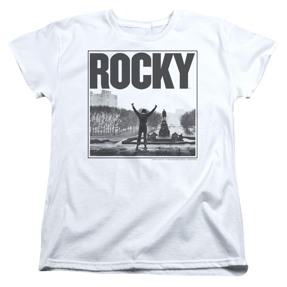 ROCKY/TOP OF THE STAIRS