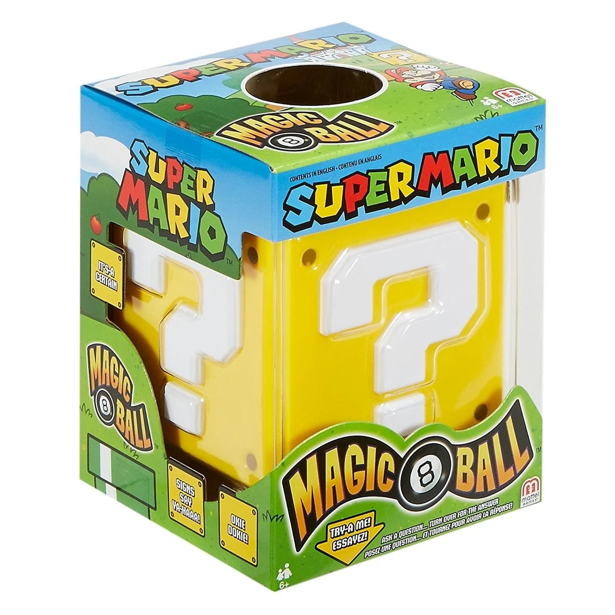 Magic 8-Ball: Super Mario Question Block
