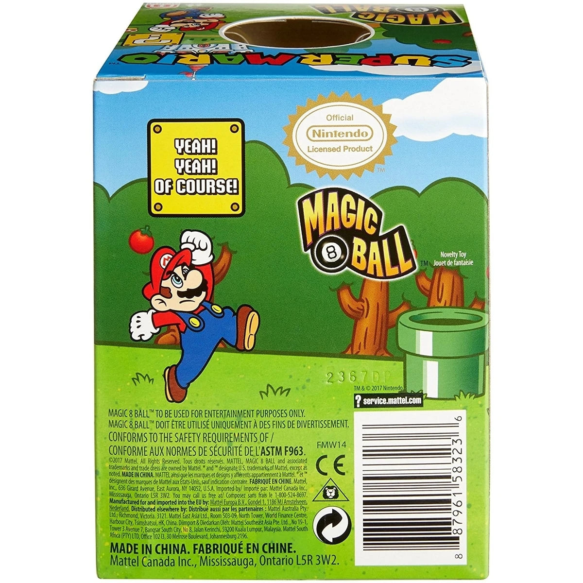 Magic 8-Ball: Super Mario Question Block