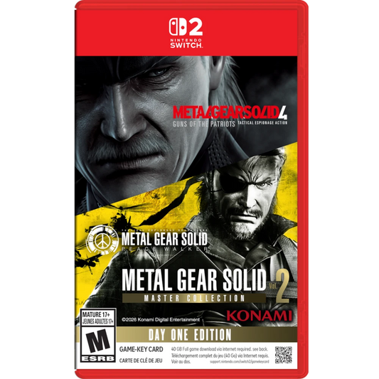 Metal Gear Solid: Master Collection: Vol. 2 - Switch 2 (Game-Key Card)