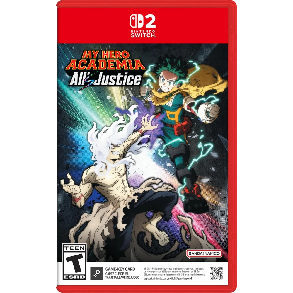 My Hero Academia: All's Justice - Switch 2 (Game-Key Card)