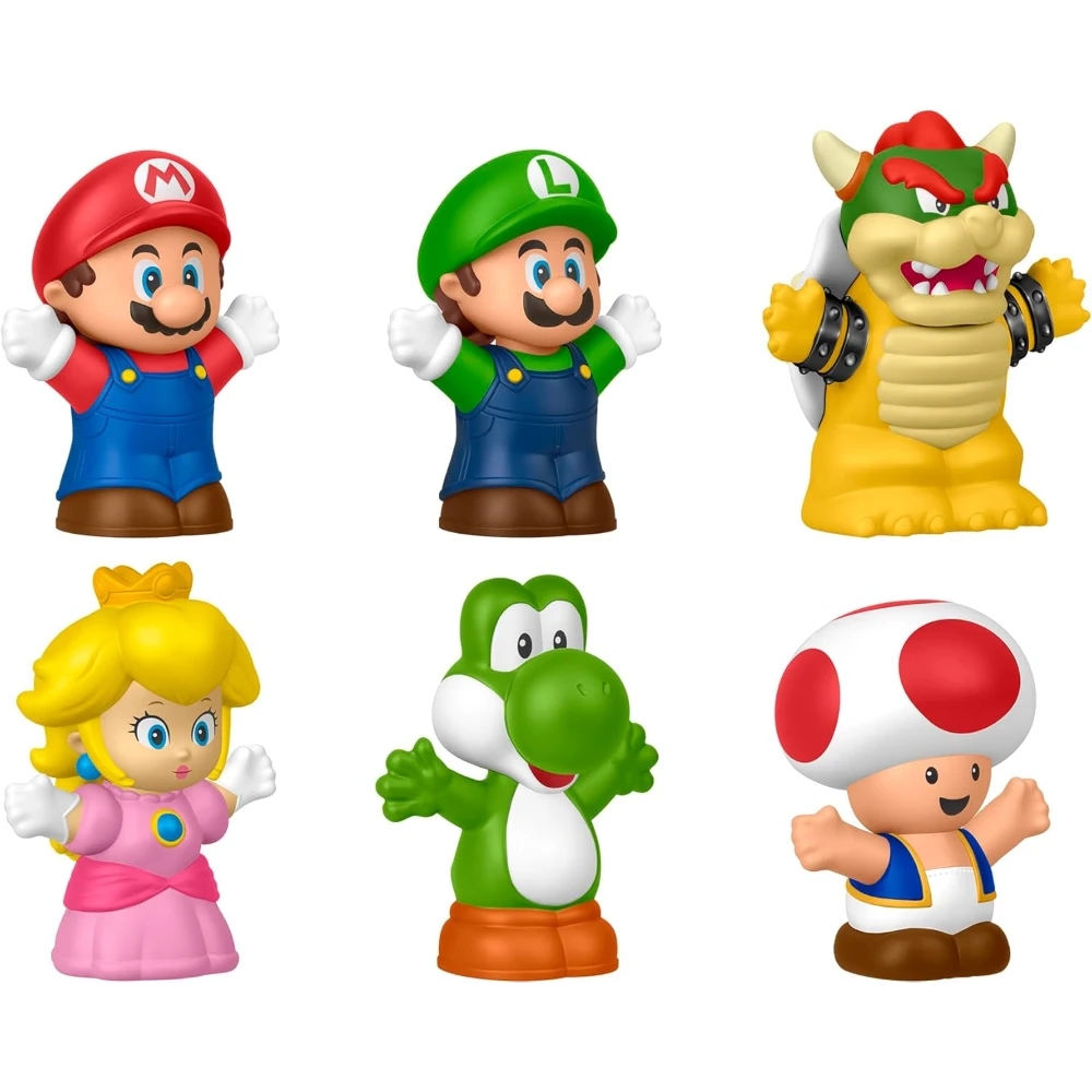 My Mario: Little People - Figure 6-Pack