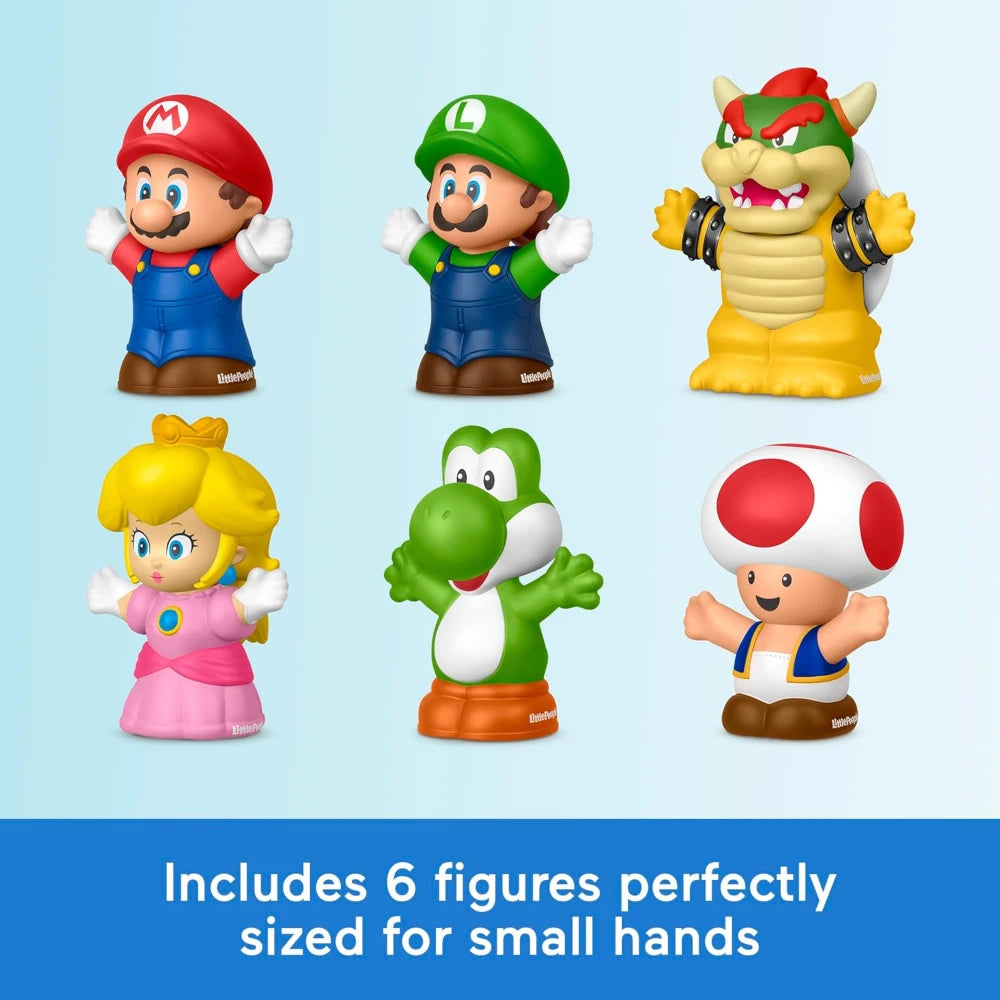 My Mario: Little People - Figure 6-Pack