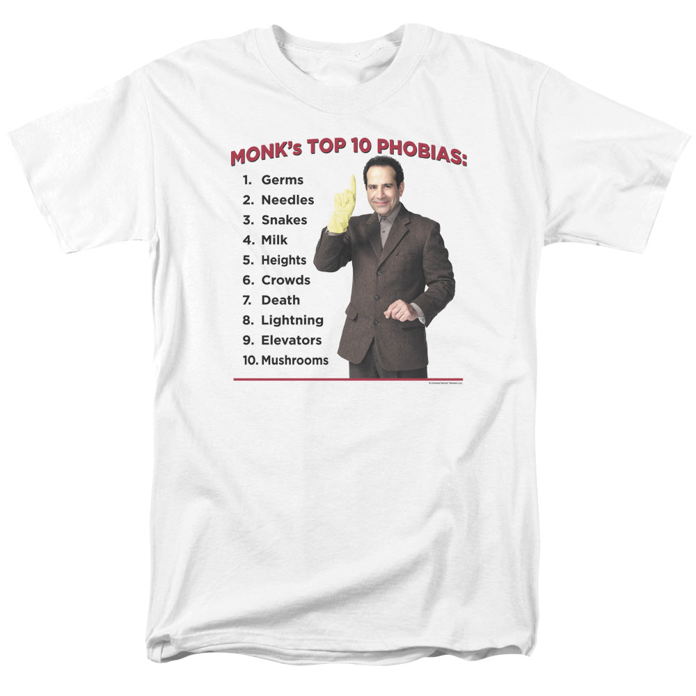 MONK/TOP 10 PHOBIAS