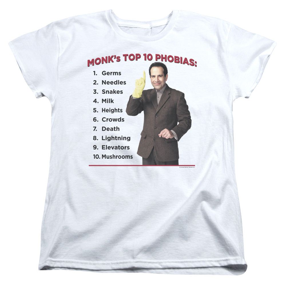 MONK/TOP 10 PHOBIAS