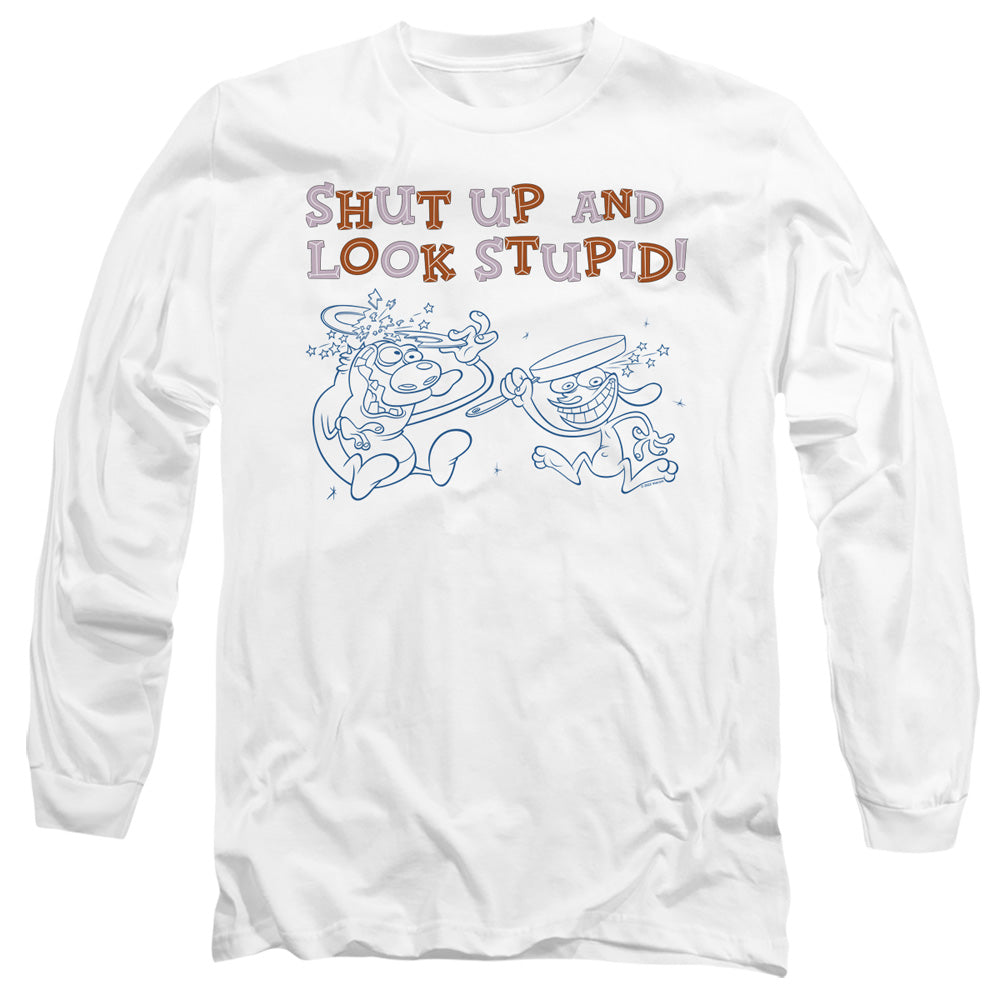 REN AND STIMPY/SHUT UP AND LOOK STUPID!