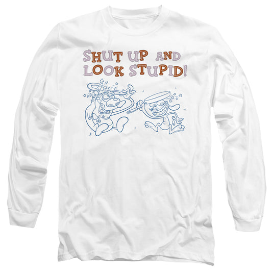REN AND STIMPY/SHUT UP AND LOOK STUPID!