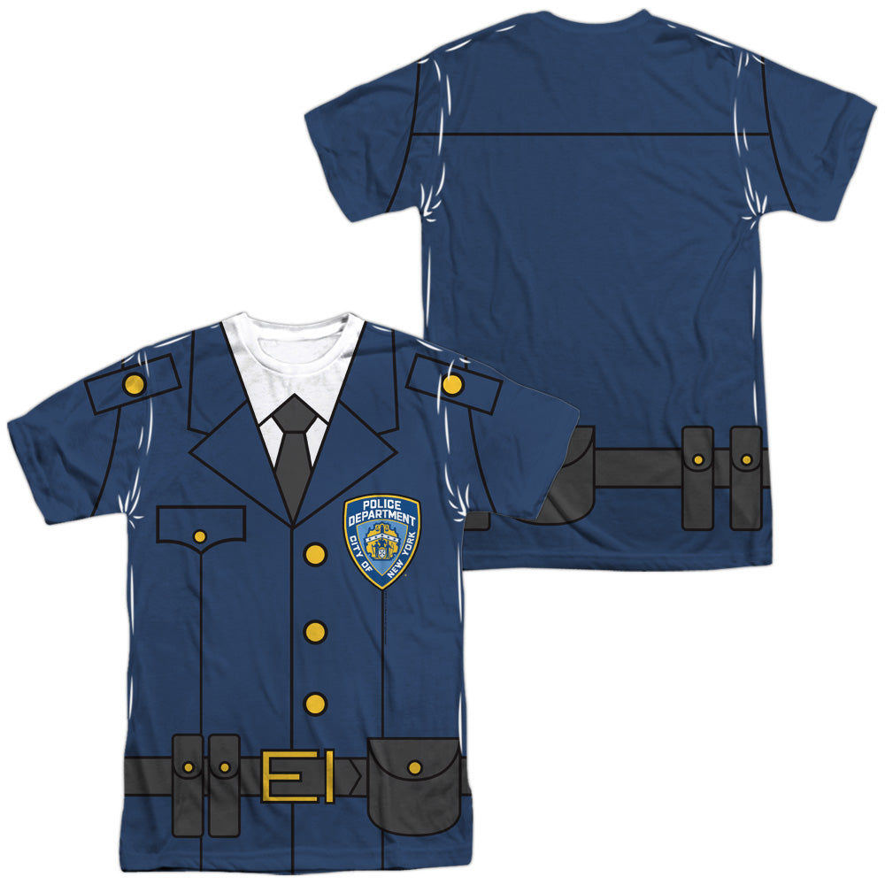 NEW YORK CITY/POLICE UNIFORM (FRONT/BACK PRINT)