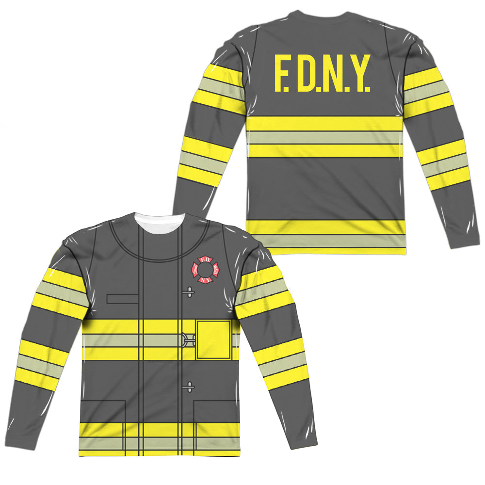 NEW YORK CITY/FIREFIGHTER UNIFORM (FRONT/BACK PRINT)