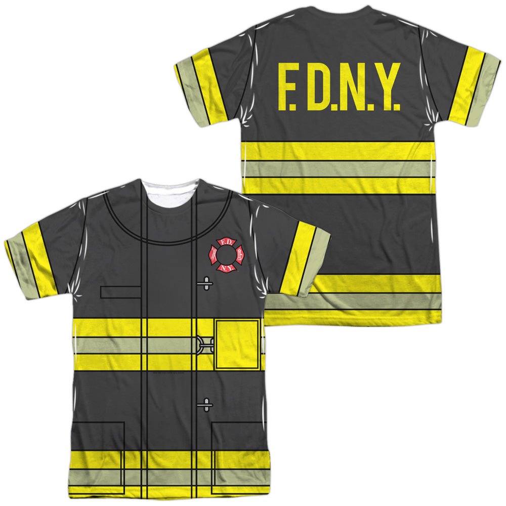 NEW YORK CITY/FIREFIGHTER UNIFORM (FRONT/BACK PRINT)
