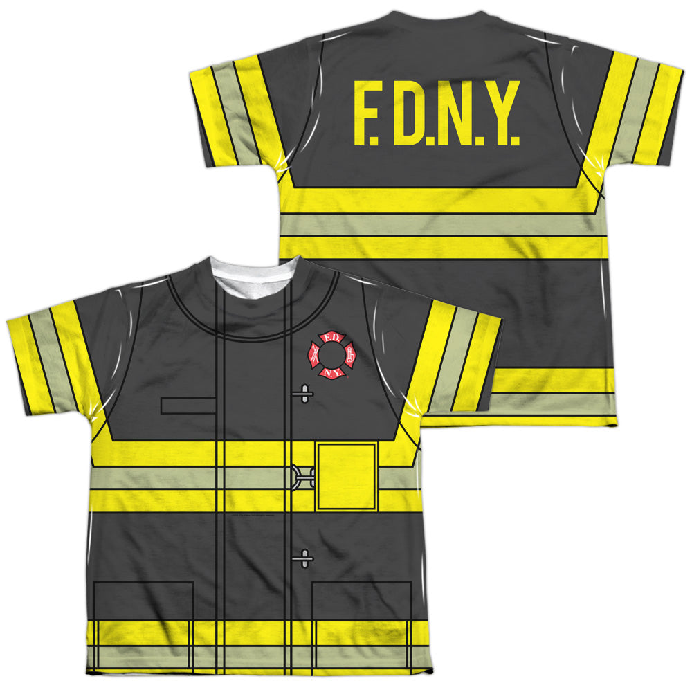NEW YORK CITY/FIREFIGHTER UNIFORM (FRONT/BACK PRINT)