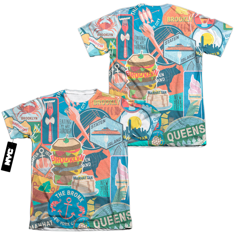 NEW YORK CITY/EATING NYC (FRONT/BACK PRINT)