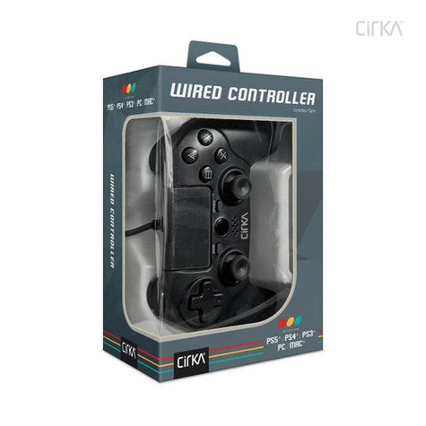 PS4 NuForce Wired Game Controller: Black - Cirka