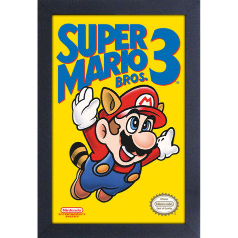 Framed Prints 11 x 17 - Super Mario Bros. 3  - Cover