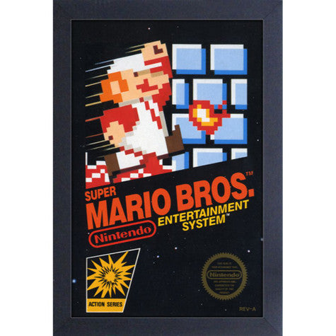 Framed Prints 11 x 17 - Super Mario Bros. - Cover