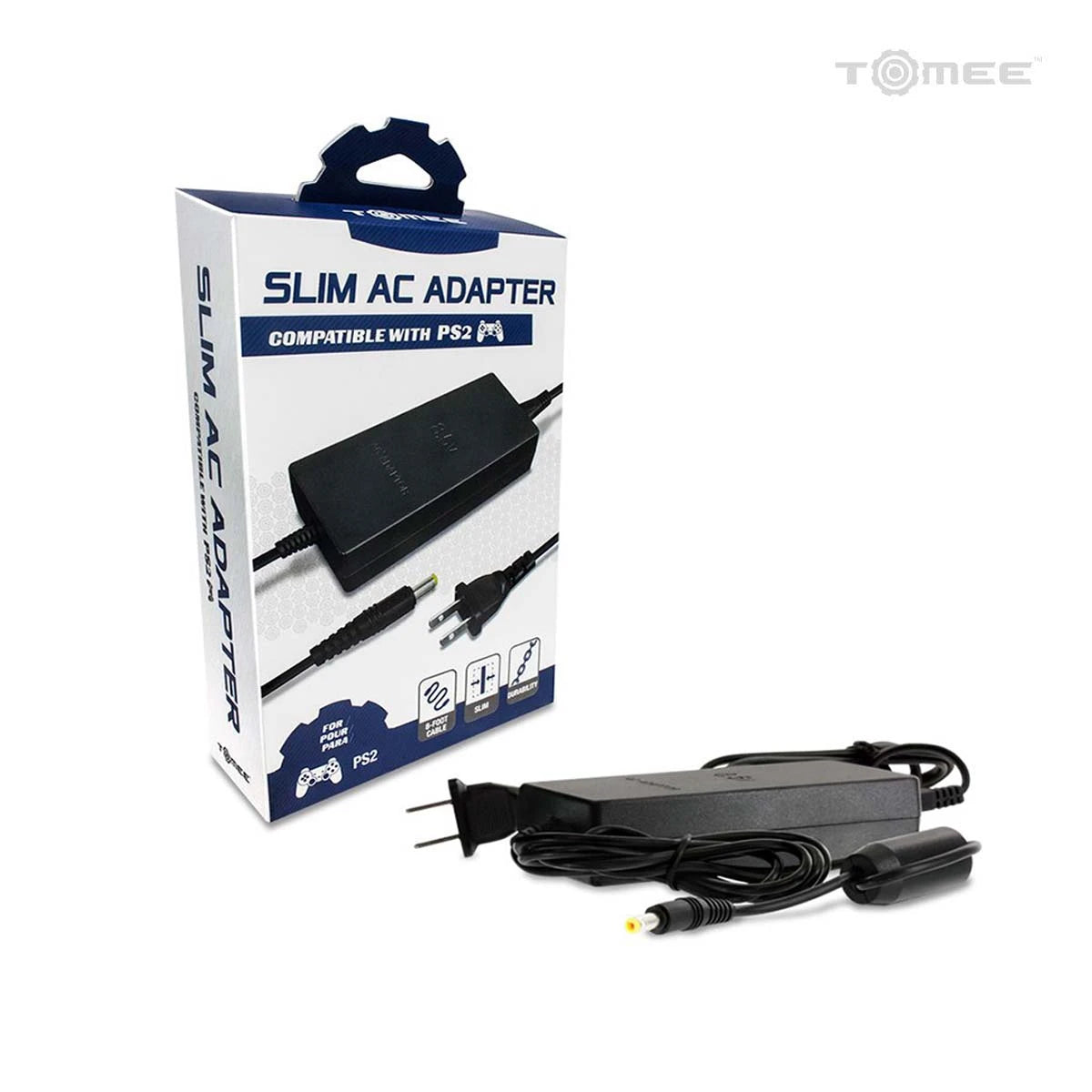 PS2 Slim AC Adapter - Tomee