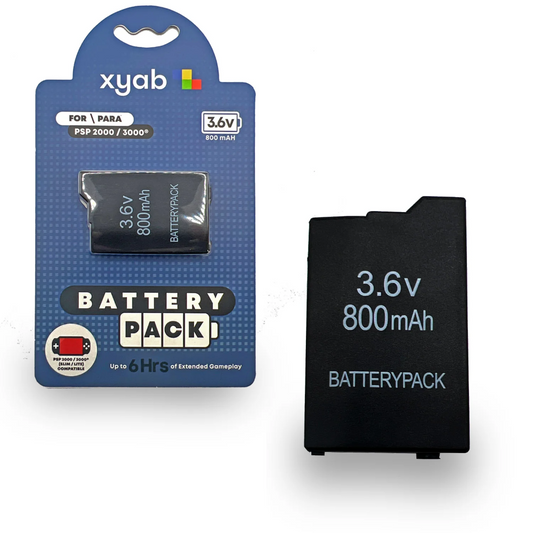 PSP 2000 / 3000 Rechargeable Controller Battery Pack - xyab