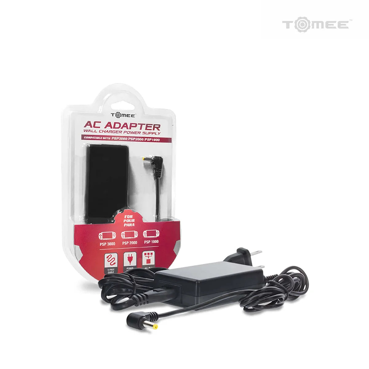 PSP® 1000, PSP® 2000, PSP® 3000 Power Adapter - Tomee