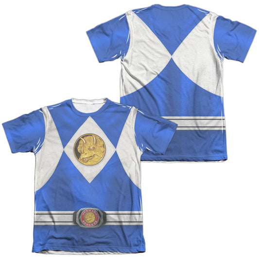 POWER RANGERS/BLUE RANGER EMBLEM (FRONT/BACK PRINT)