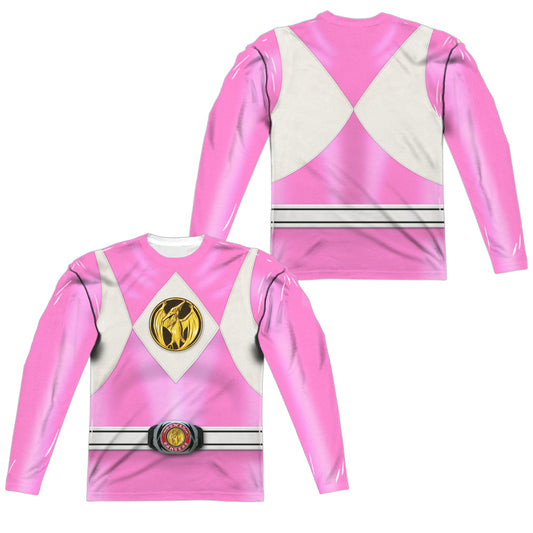 POWER RANGERS/PINK RANGER EMBLEM (FRONT/BACK PRINT)