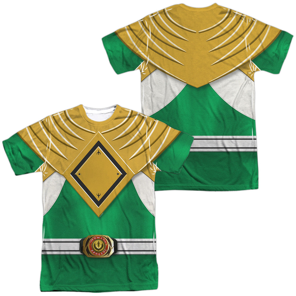 POWER RANGERS/GREEN RANGER (FRONT/BACK PRINT)
