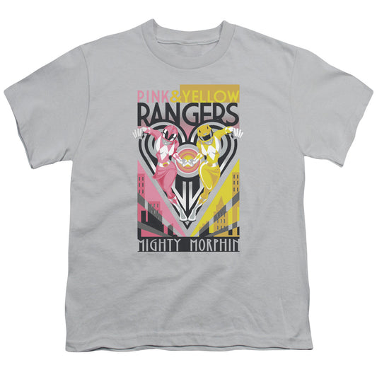 POWER RANGERS/PINK & YELLOW DECO