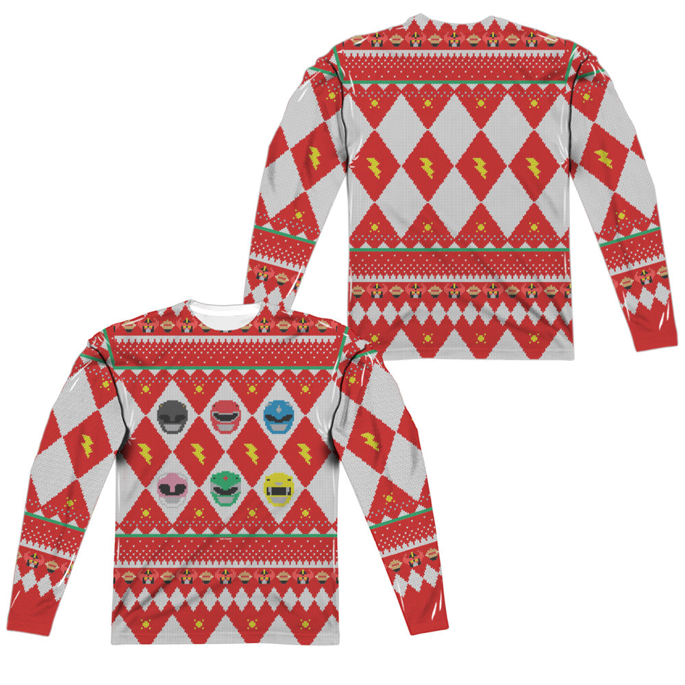 POWER RANGERS/HO HO POWER RANGERS (FRONT/BACK PRINT)