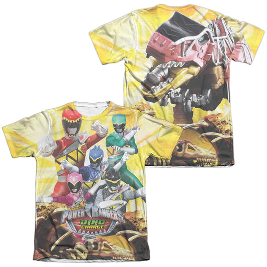 POWER RANGERS/CHARGED FOR BATTLE (FRONT/BACK PRINT)