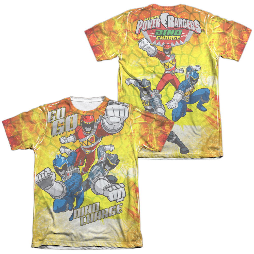 POWER RANGERS/GO GO DINO CHARGE (FRONT/BACK PRINT)