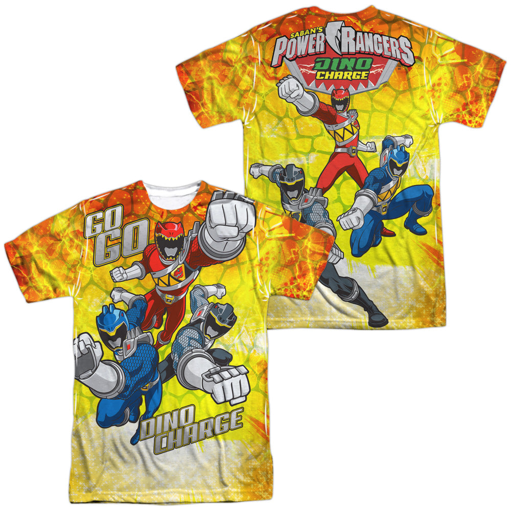 POWER RANGERS/GO GO DINO CHARGE (FRONT/BACK PRINT)