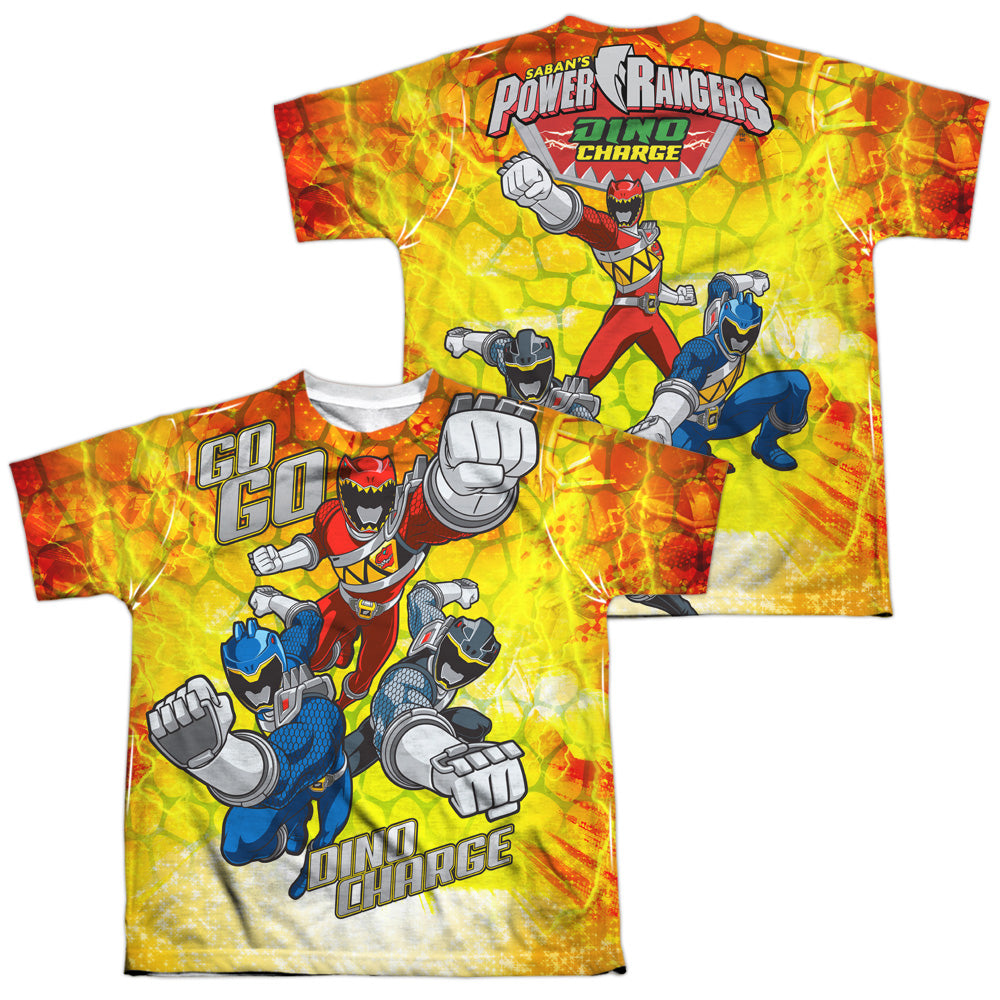 POWER RANGERS/GO GO DINO CHARGE (FRONT/BACK PRINT)