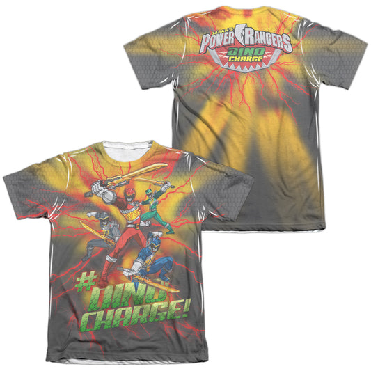 POWER RANGERS/HASHTAG (FRONT/BACK PRINT)