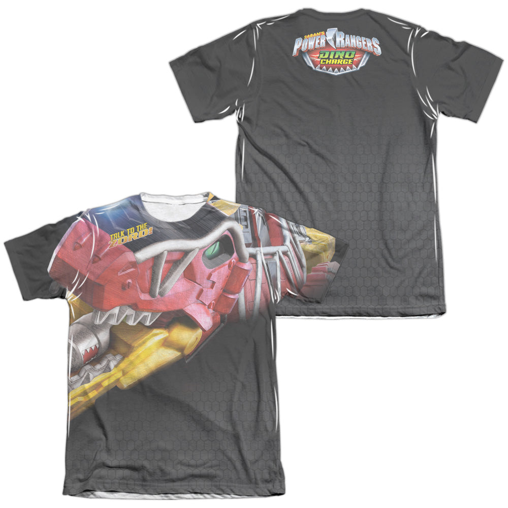 POWER RANGERS/BIG ZORD (FRONT/BACK PRINT)