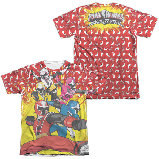 POWER RANGERS/GO GO NINJA STEEL (FRONT/BACK PRINT)