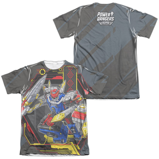 POWER RANGERS/MEGAZORD (FRONT/BACK PRINT)
