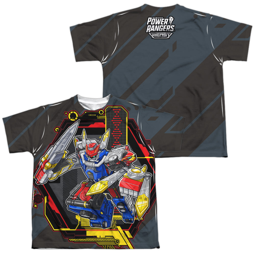 POWER RANGERS/MEGAZORD (FRONT/BACK PRINT)