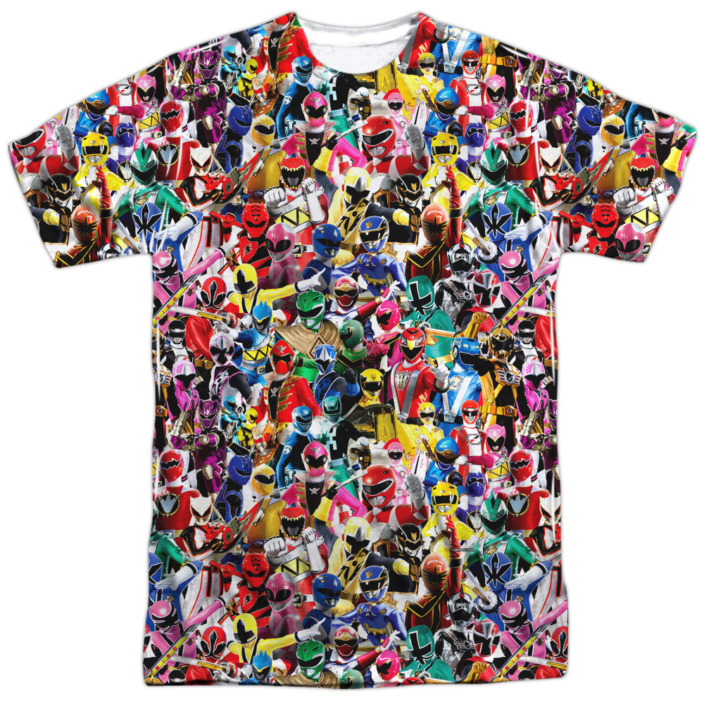 POWER RANGERS/CROWD OF RANGERS