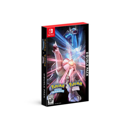 Pokemon Brilliant Diamond & Pokemon Shining Pearl Double Pack - Switch