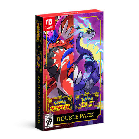Pokemon Scarlet & Pokemon Violet Double Pack - Switch