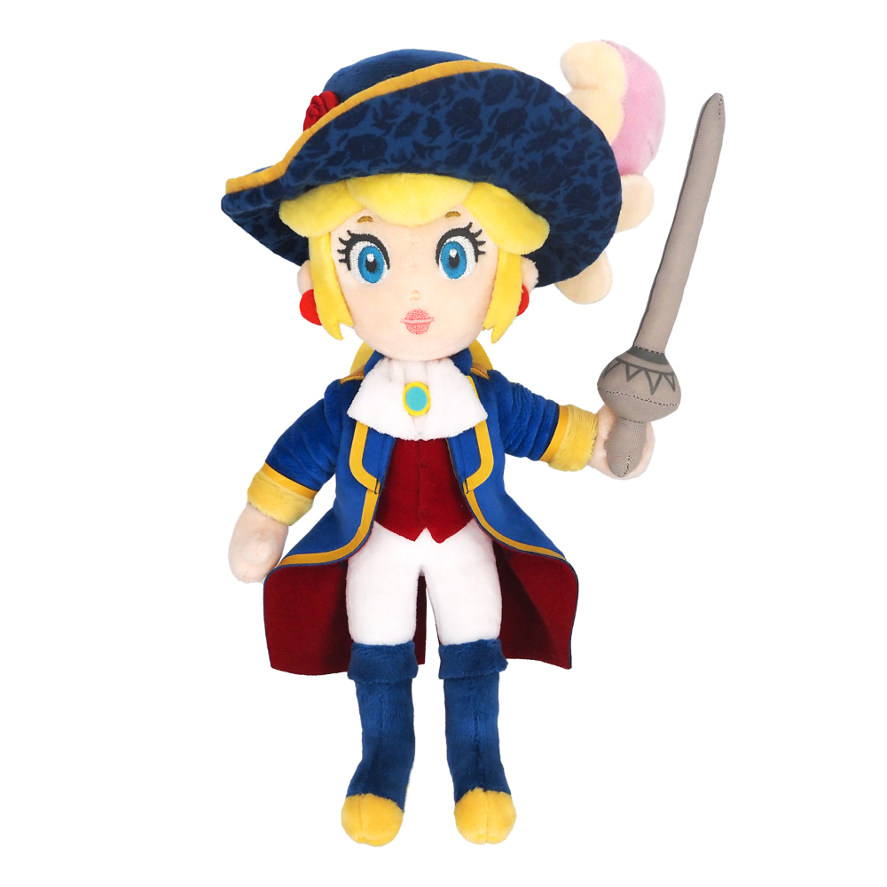 Princess Peach Showtime Plush: Swordfighter Peach: 10-inch - Little Buddy
