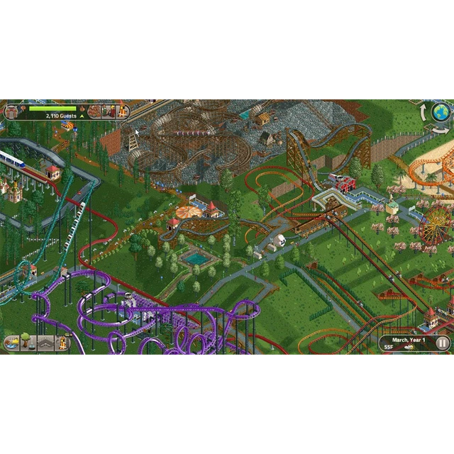 RollerCoaster Tycoon Classic - Switch